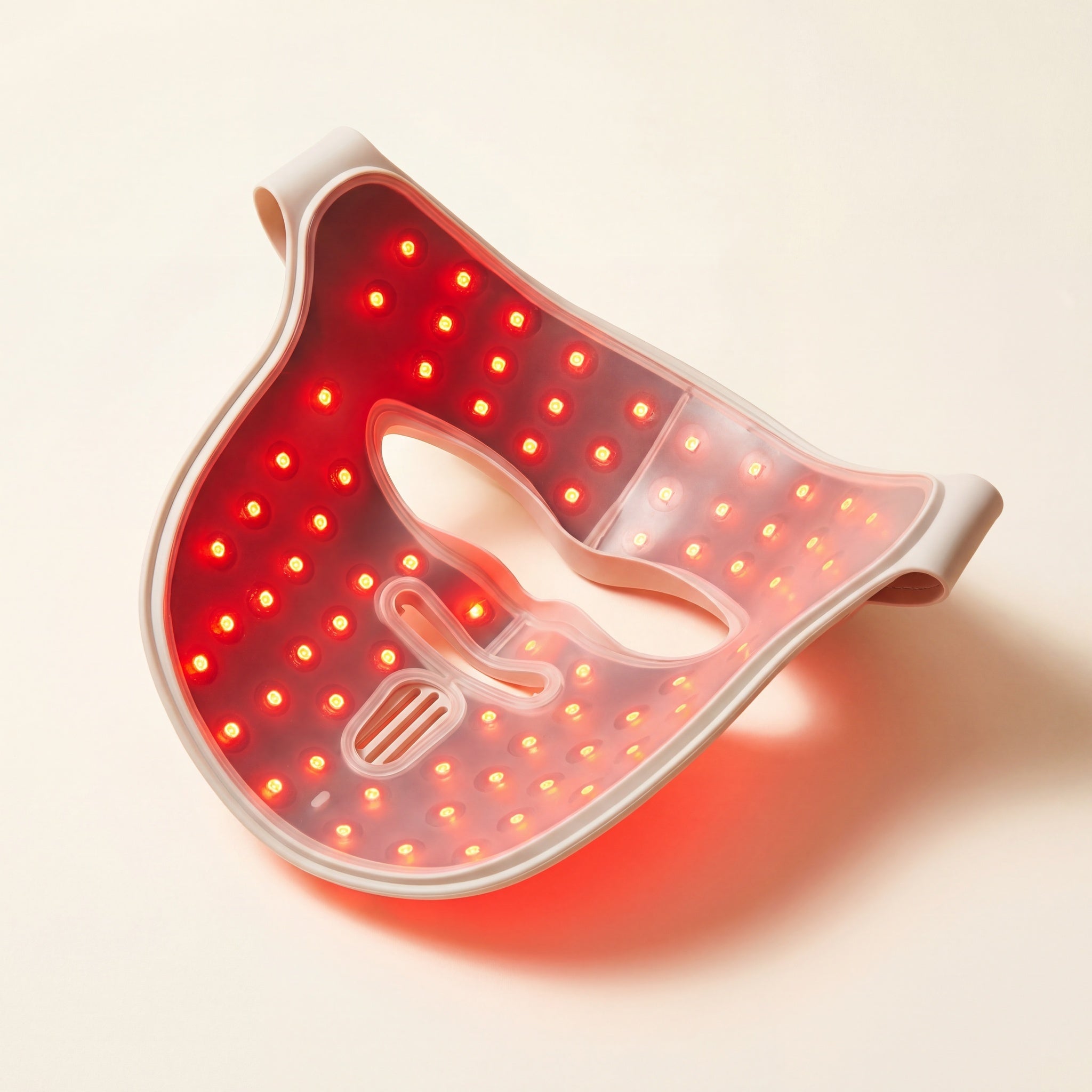 Inside view of Seulnè LED Face Mask showing medical-grade LED array