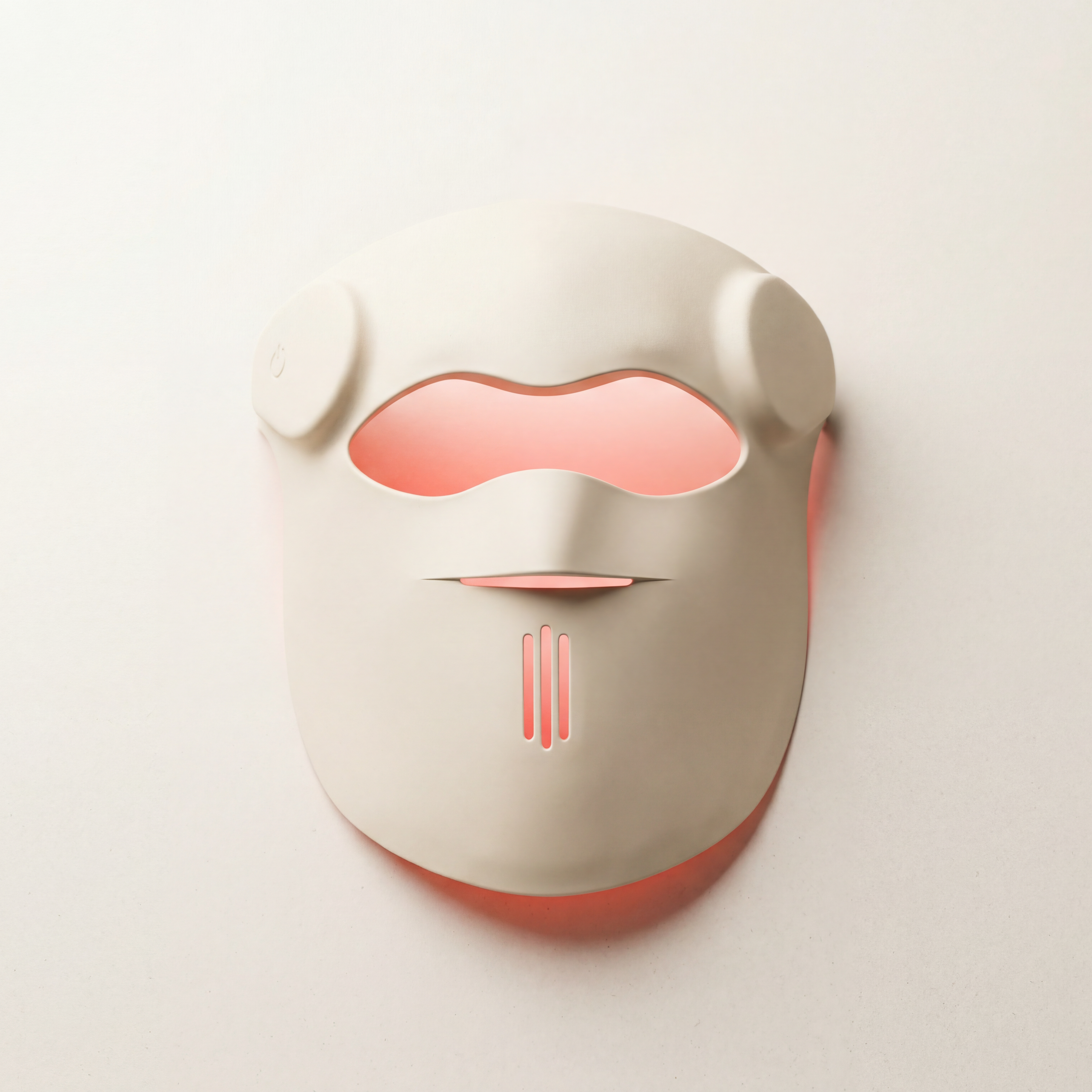 Seulnè LED Light Therapy Face Mask front view with 280 medical-grade LEDs